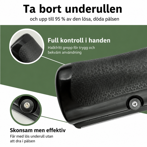 Furless Hundborste - Slipp hundhår överallt i hemmet
